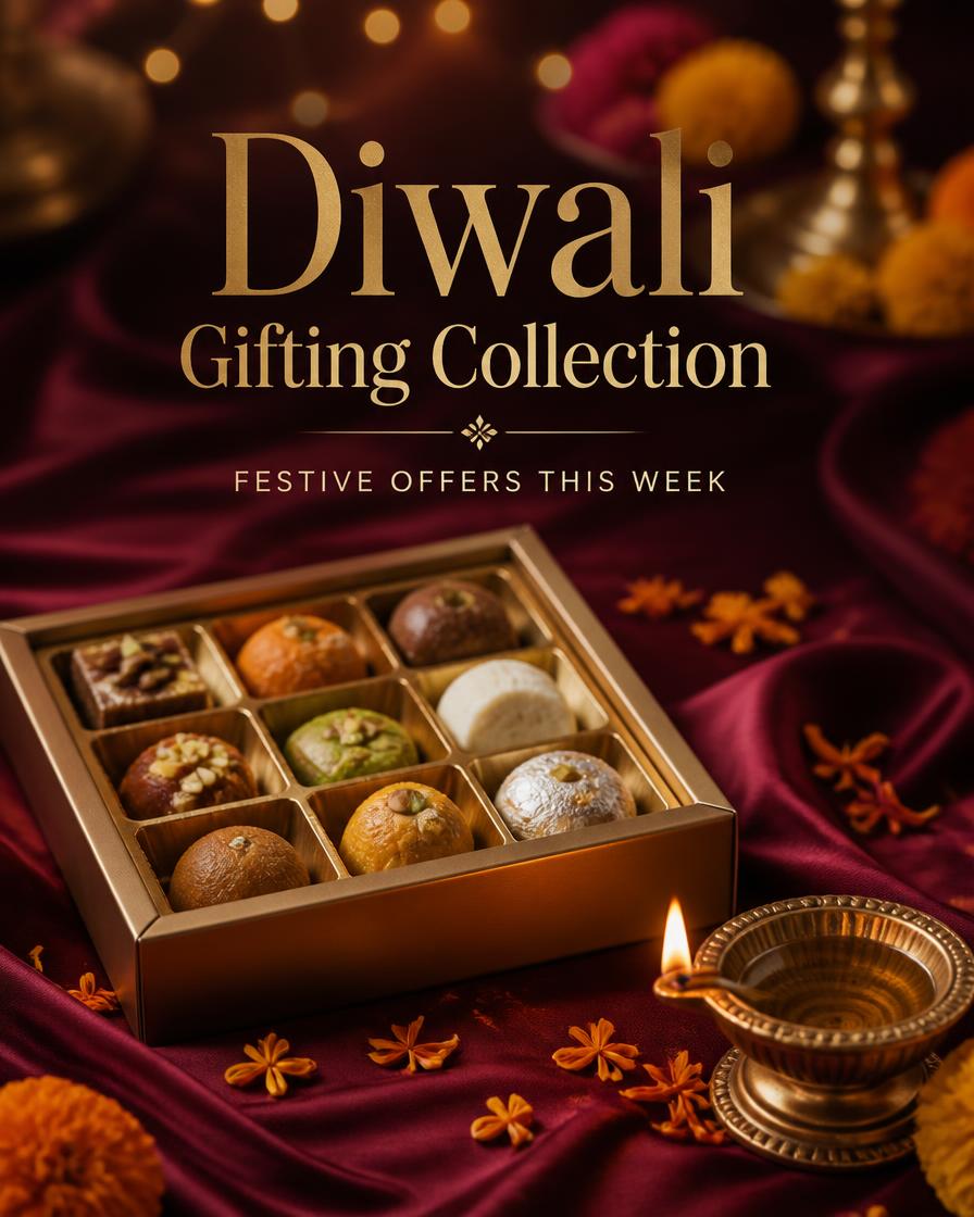 Seasonal offer AI demo creative: Diwali Gifting