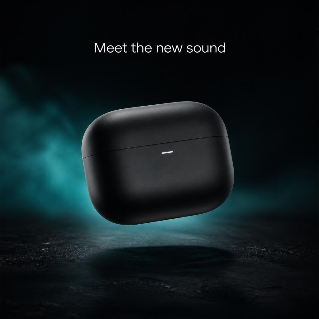 Product launch AI demo creative: Meet the New Sound